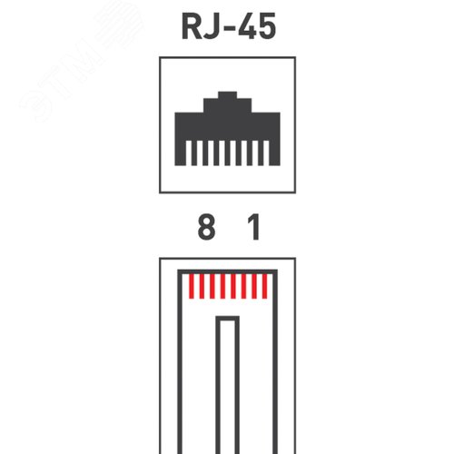 Джек RJ-45 8P8C CAT 5e - фото 4