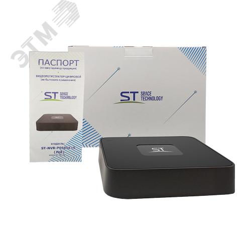 Видеорегистратор IP 5-канальный 5Мп c POE 1 HDD - Space Technology