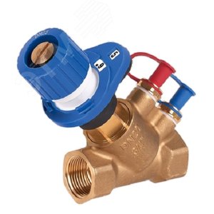 Запорно-балансировочный клапан с измерительными ниппелями SafeCon(R) DN15 PN16 - Honeywell