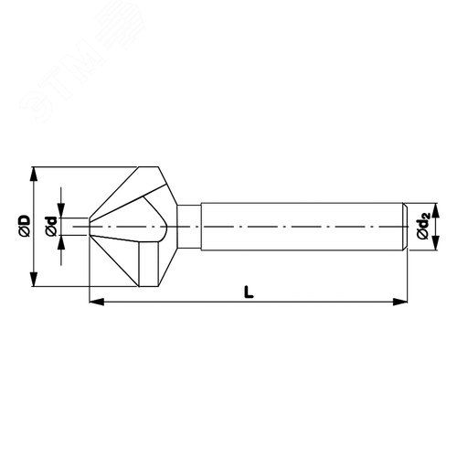 Плашкодержатель 30х11мм М10-М11 280мм DIN225 - фото 2