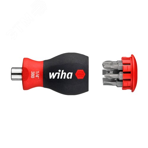 Отвертка с насадками Stubby SL/PH 57мм 6шт 3801-01 - Ruko