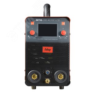 Инвертор сварочный INTIG 200 AC/DC Pulse LCD, горелка FB TIG 26 5P 4m - Fubag