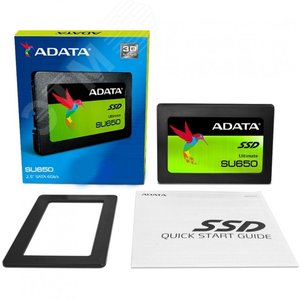 Накопитель SSD 2.5'' 960GB SU650, SATA III, 3D TLC NAND, 520/450 Мб/с - фото 3