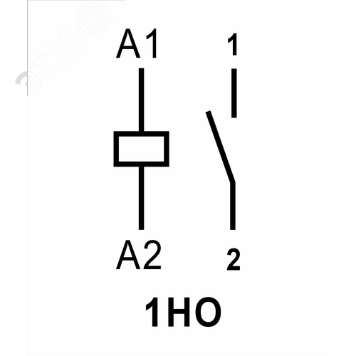 Модульный контактор 1НО контакт 32А (24В AC/DC) - фото 4