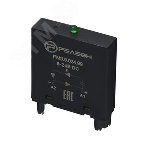 Модуль индикации и защиты, LED + Диод (+ A1) ( 6-24В DC) - Релеон
