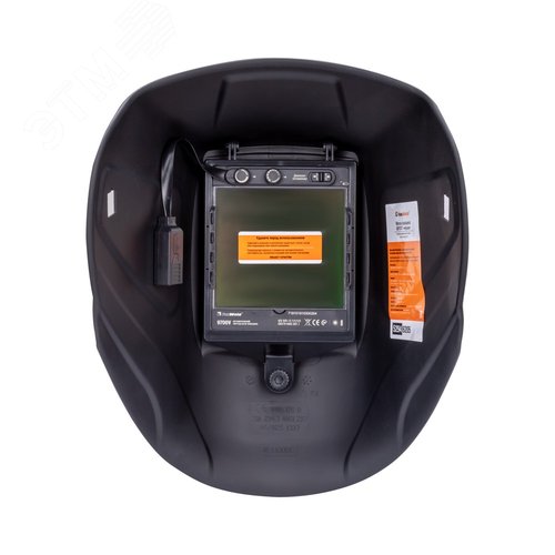 Маска сварщика GEFEST черная ф-р 9700V,пр-во , без коробки - фото 6