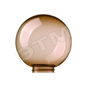 Светильник НТУ-60w столб-0.6м E27 IP43 янтарный ASTER PLUS (884382 d=200) - LENA LIGHTING