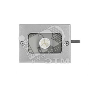 Светильник светодиодный MINI LED S 1w встраиваемый в грунт IP65 серый симметричный - LENA LIGHTING