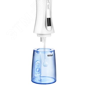 Ирригатор для полости рта KT-2913, объем 0,35 л, мощность3 вт, цвет бело-синий - фото 4