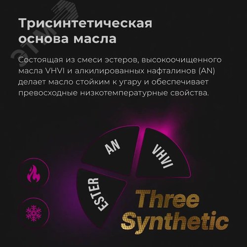 Масло моторное ВМПАВТО 3-SN 5w40 синт. (A3/B4, SN/CF), канистра 20л. - фото 5