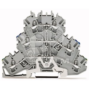 Клемма трехуровневая (уп/50шт) | 2002-3217 | WAGO