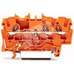 Клемма 3-проводная проходная (уп/100шт) | 2002-1302 | WAGO