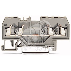 Клемма 3-проводная проходная (уп/100шт) | 280-681 | WAGO