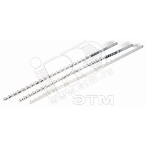 Бирка маркировочная горизонтальная символ 1