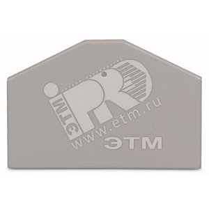 Пластина торц. и промежут WAGO 281-312(100 шт.) - Wago