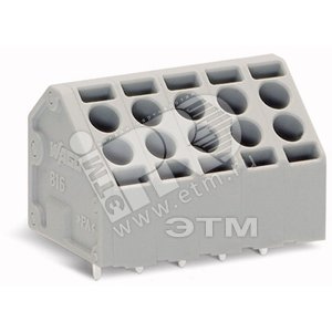 Колодка клеммная 2-проводная для печатных плат