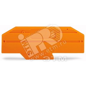 Пластина торцевая 2 мм толщиной (уп/25шт) | 282-333 | WAGO