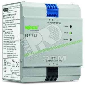 Источник питания Wago 787-732 24В,10А - Wago