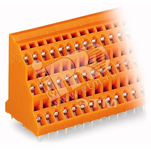 Колодка клеммная 3-уровневая для печатных плат