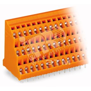 Колодка клеммная 3-уровневая для печатных плат