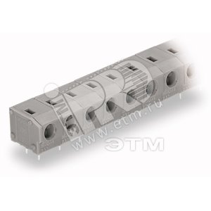 Колодка клеммная 1-проводная для печатных плат