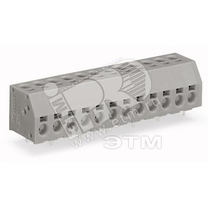 Колодка клеммная 2-проводная для печатных плат