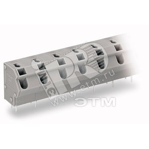 Колодка клеммная 1-проводная для печатных плат