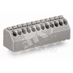 Колодка клеммная 1-проводная для печатных плат
