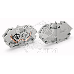 Клемма оконечная проходная модульная