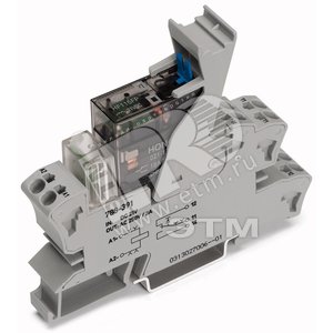 Модуль перекидного реле с индикатором