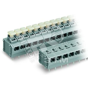 Колодка клеммная 2-проводная для печатных плат