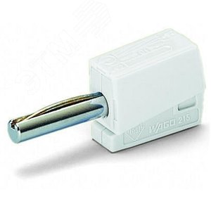 Испытательный разъем Banana, 4мм, Штекер 215-611 (WAGO)