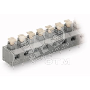 Колодка клеммная 2-проводная для печатных плат