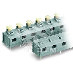 Колодка клеммная 2-проводная для печатных плат