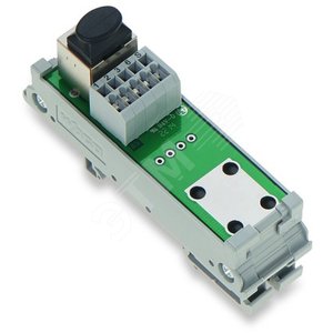 Соединитель ETHERNET RJ45 1,5А 0.08-1.5мм2 - Wago