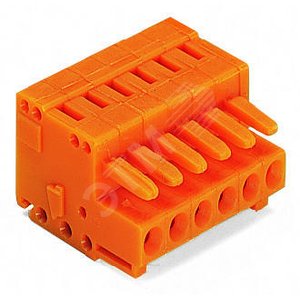Розетка с зажимом CAGE CLAMP - Wago