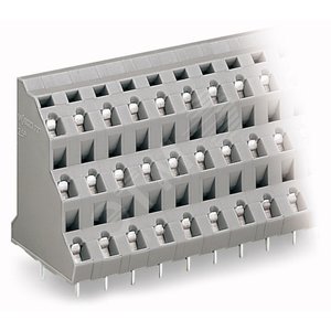 Полоса клеммная трехуровневая на плату (737-558)