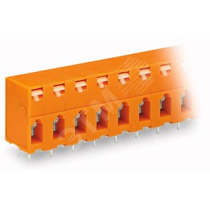 Полосы клеммные проходные (741-404)