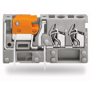 Клемма модульная 2-пров. откл./тест клем. на п (742-151)