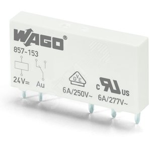 Миниатюрные переключающие реле вставные - Wago