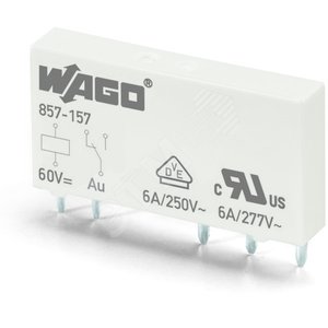 Миниатюрные переключающие реле вставные - Wago