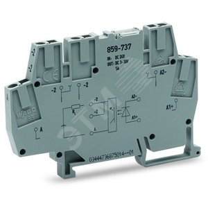 OPTOK.6MM 24/24VDC 5A 2-LEITER - Wago