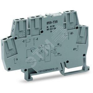 OPTOK.6MM 12/24VDC 5A 2-LEITER - Wago
