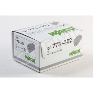 Клемма для коробок 2х2.5мм (100шт) - Wago