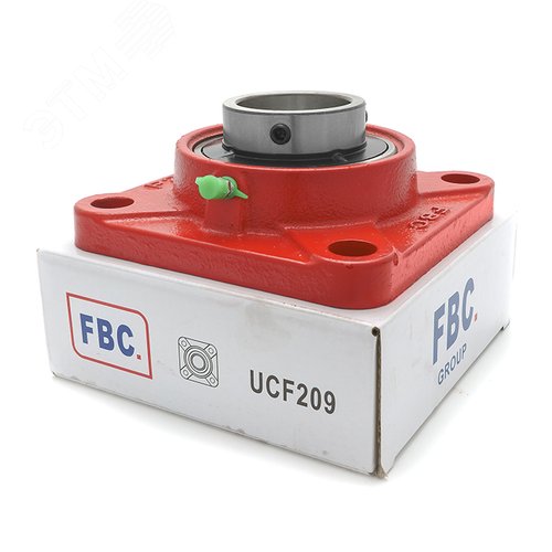 Подшипниковый узел UCF209 (UC209+F209) FBC (ГОСТ) - фото 3