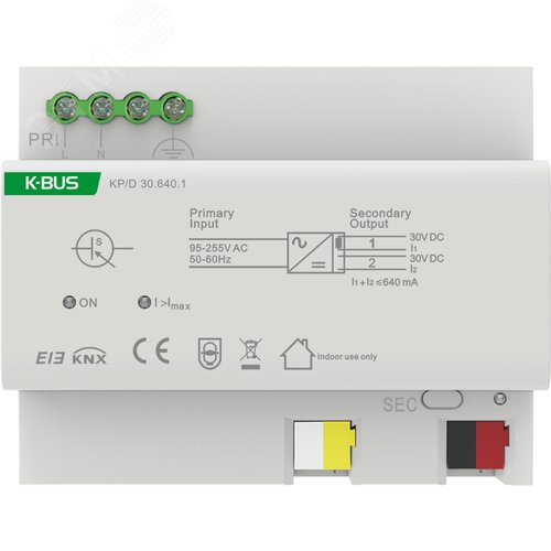 Блок питания шины KNX 640 мА - GVS