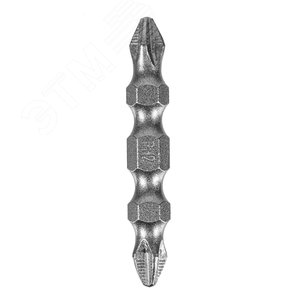 Набор бит двухстор., PH2-PH2х45 мм, сталь S2, 10шт. - фото 4
