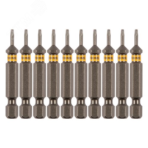 Набор бит TORX 6х50, сталь S2, шестигранный профиль, 10 шт. - Matrix
