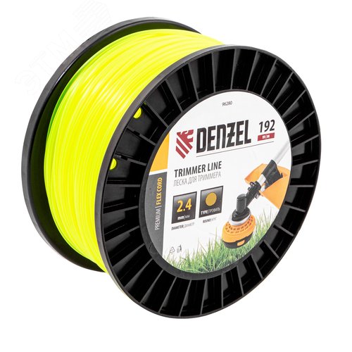 Леска для триммера круглая, 2,4мм х 192м, на DIN катушке FLEX CORD - Matrix