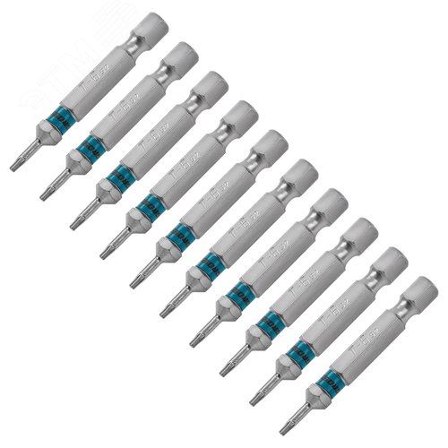 Набор бит TORX 6х50, сталь S2, 10 шт. - Matrix